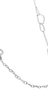Collar Mujer Plata 925 Liberty Eslabones Mariposas XL Largo - Tanya Moss
