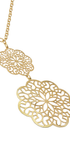 Collar Zen Geometria 2 Modulos Dorado - Tanya Moss