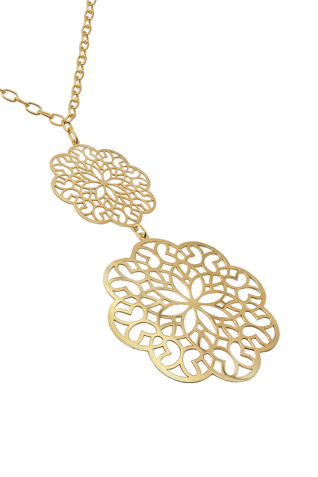 Collar Zen Geometria 2 Modulos Dorado - Tanya Moss