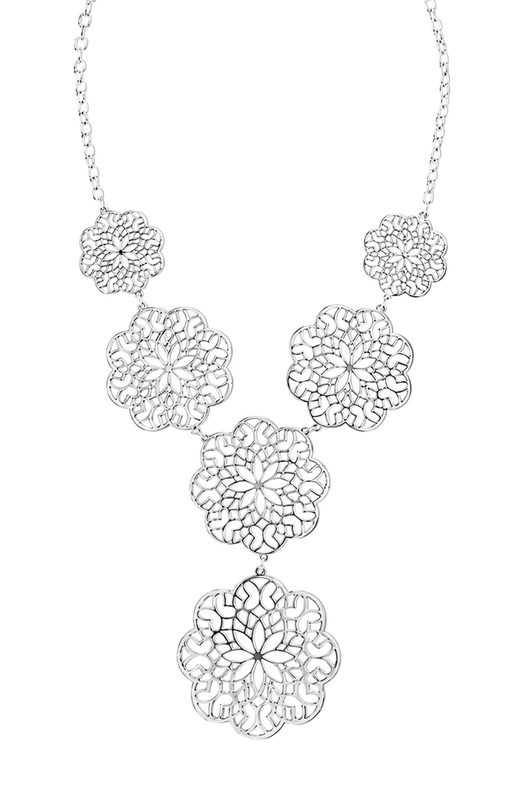 Collar Plata 925 Zen Geometría 6 Módulos