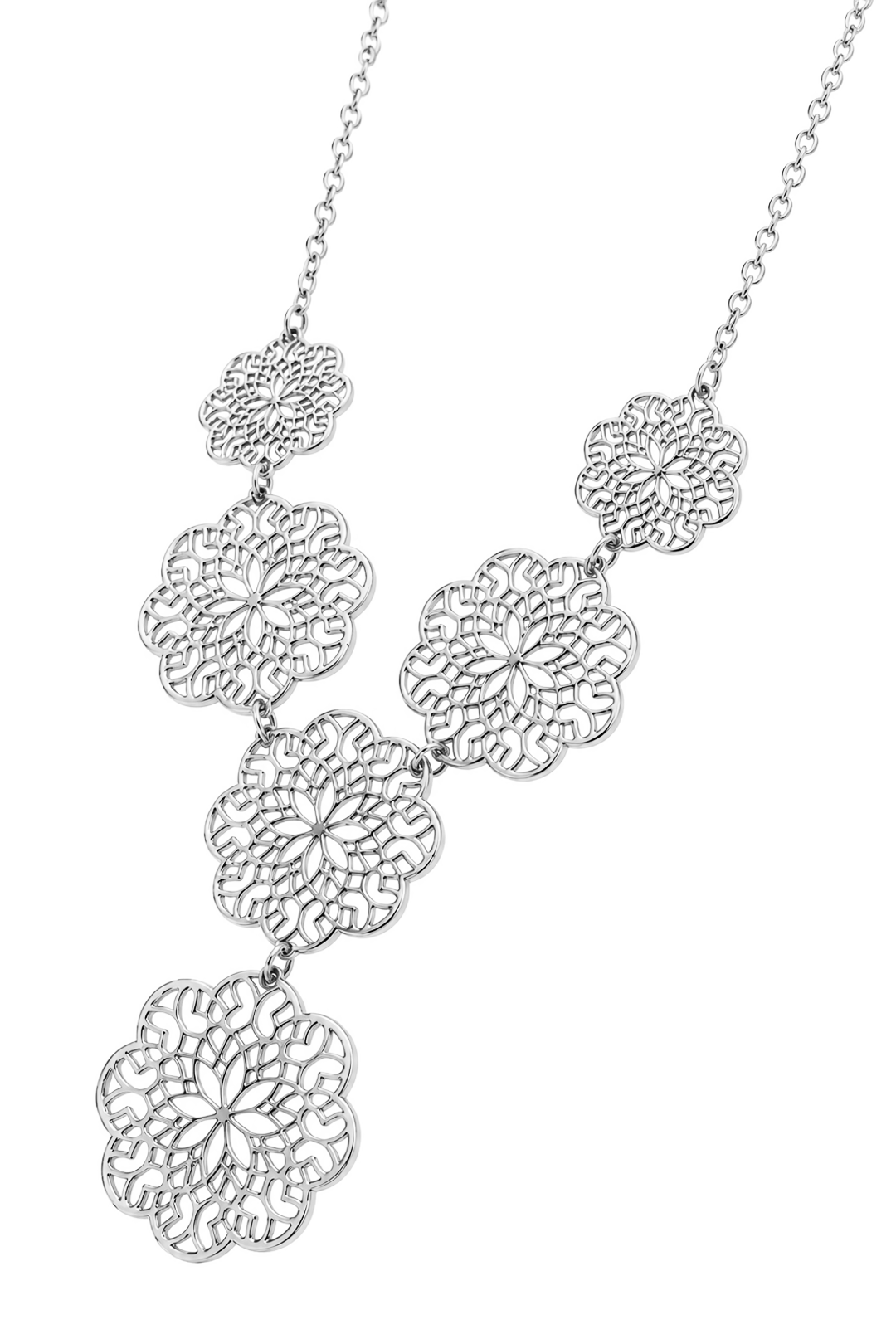 Collar Plata 925 Zen Geometría 6 Módulos