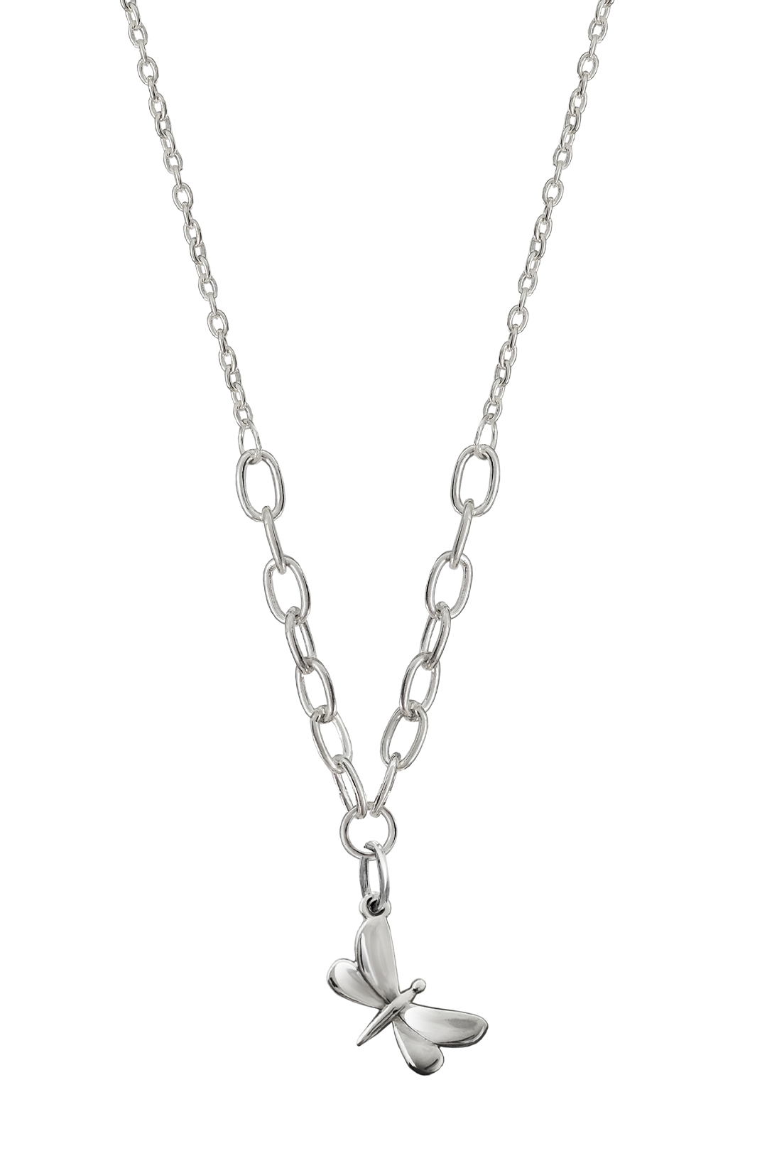 Collar Mujer Plata 925 Alegria Libélula 2 / Tamano Cadena