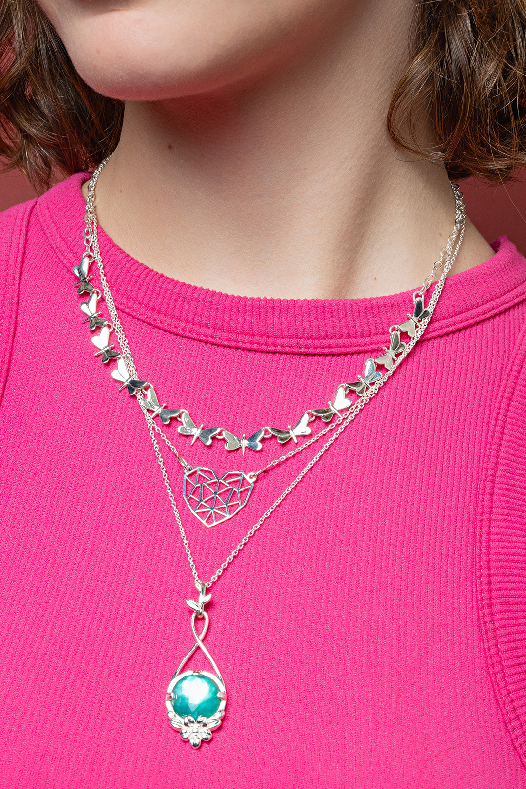 Collar Mujer Plata 925 Alegria 12 Libelulas