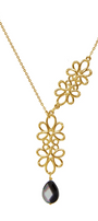 Collar Mujer Plata 925 Serenata Piedra Baño de Oro