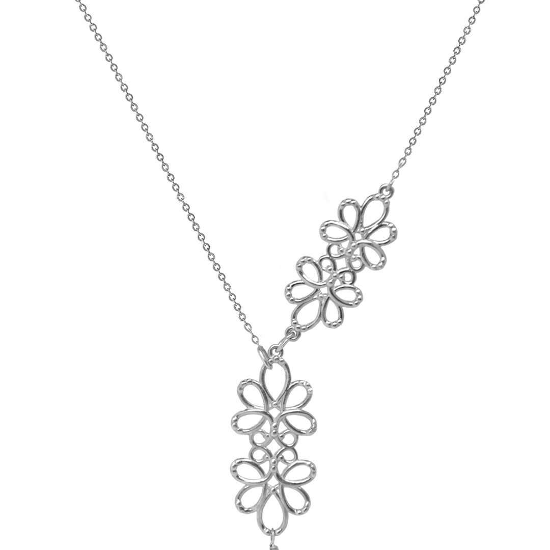 Collar Mujer Plata 925 Serenata Piedra - Tanya Moss