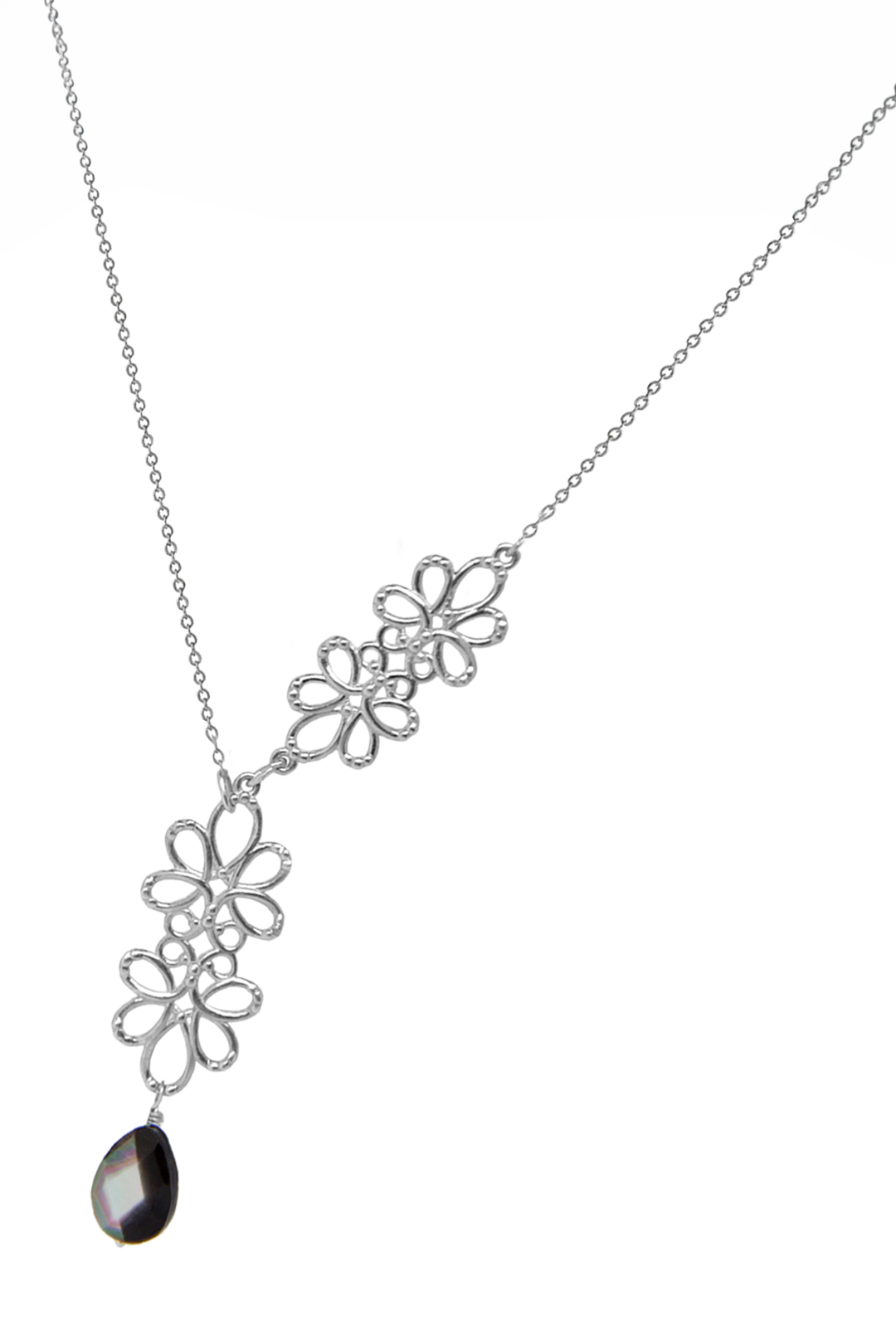 Collar Mujer Plata 925 Serenata Piedra - Tanya Moss