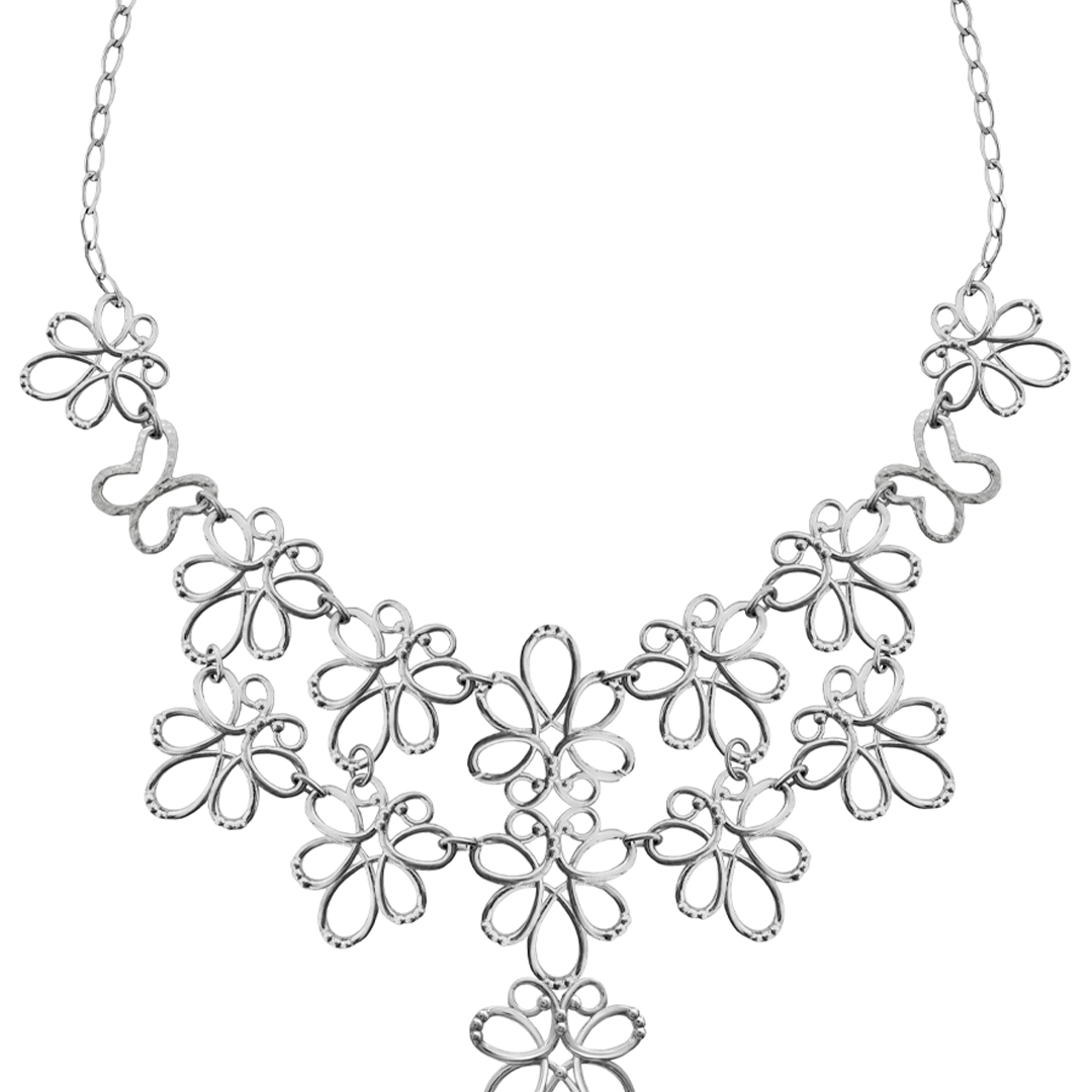 Collar Mujer Plata 925 Serenata Xl Mariposas