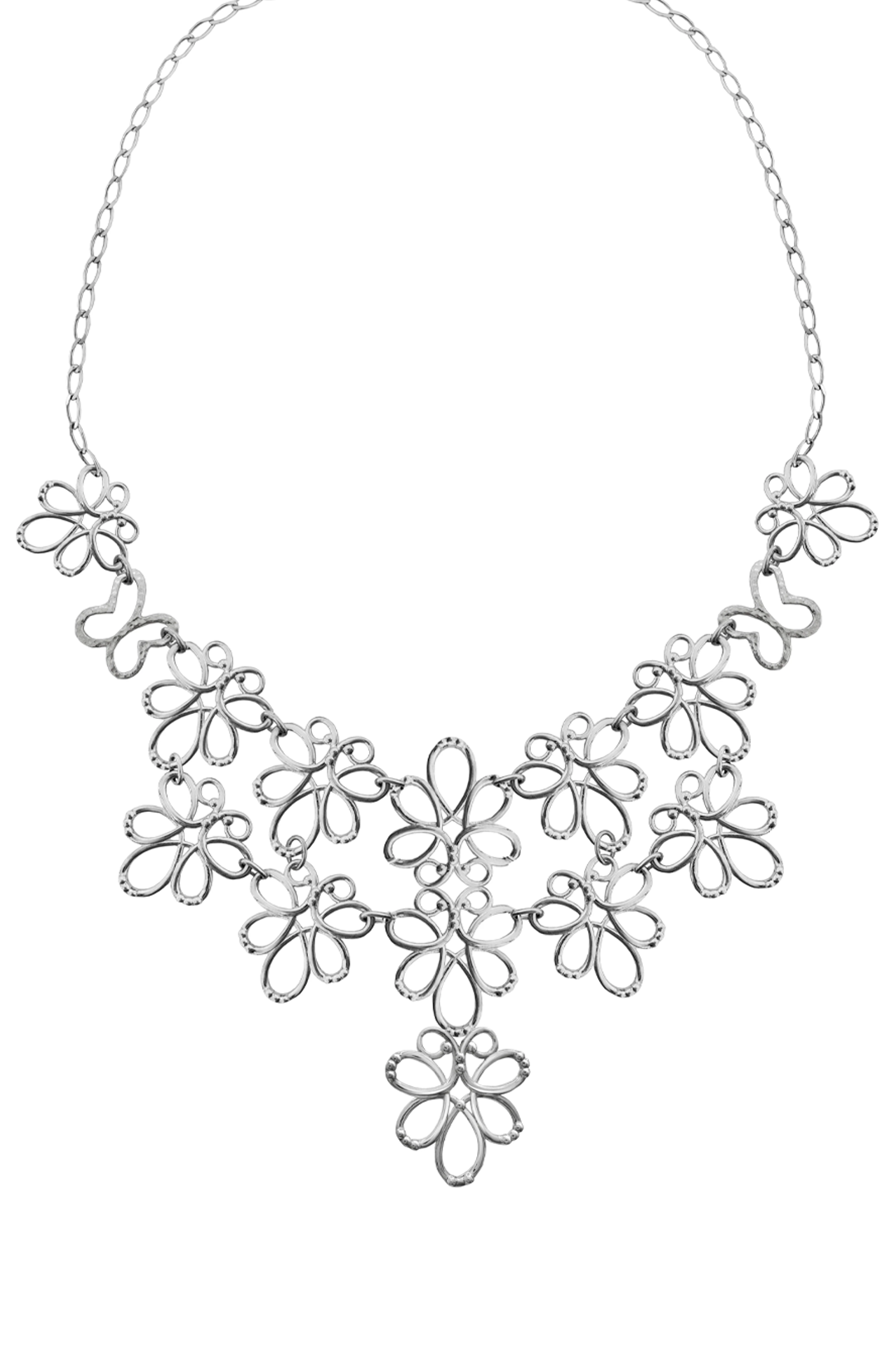 Collar Mujer Plata 925 Serenata Xl Mariposas