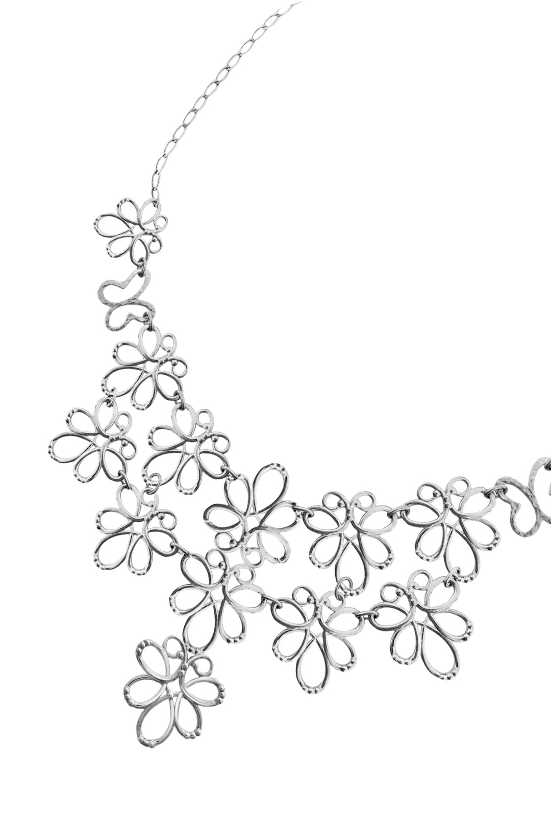 Collar Mujer Plata 925 Serenata Xl Mariposas