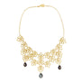 Collar Mujer Plata 925 Serenata Xl Piedras Dorado - Tanya Moss
