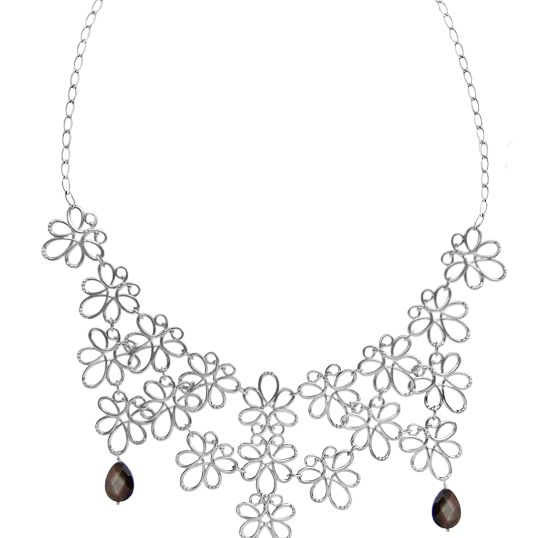 Collar Mujer Plata 925 Serenata Xl Piedras
