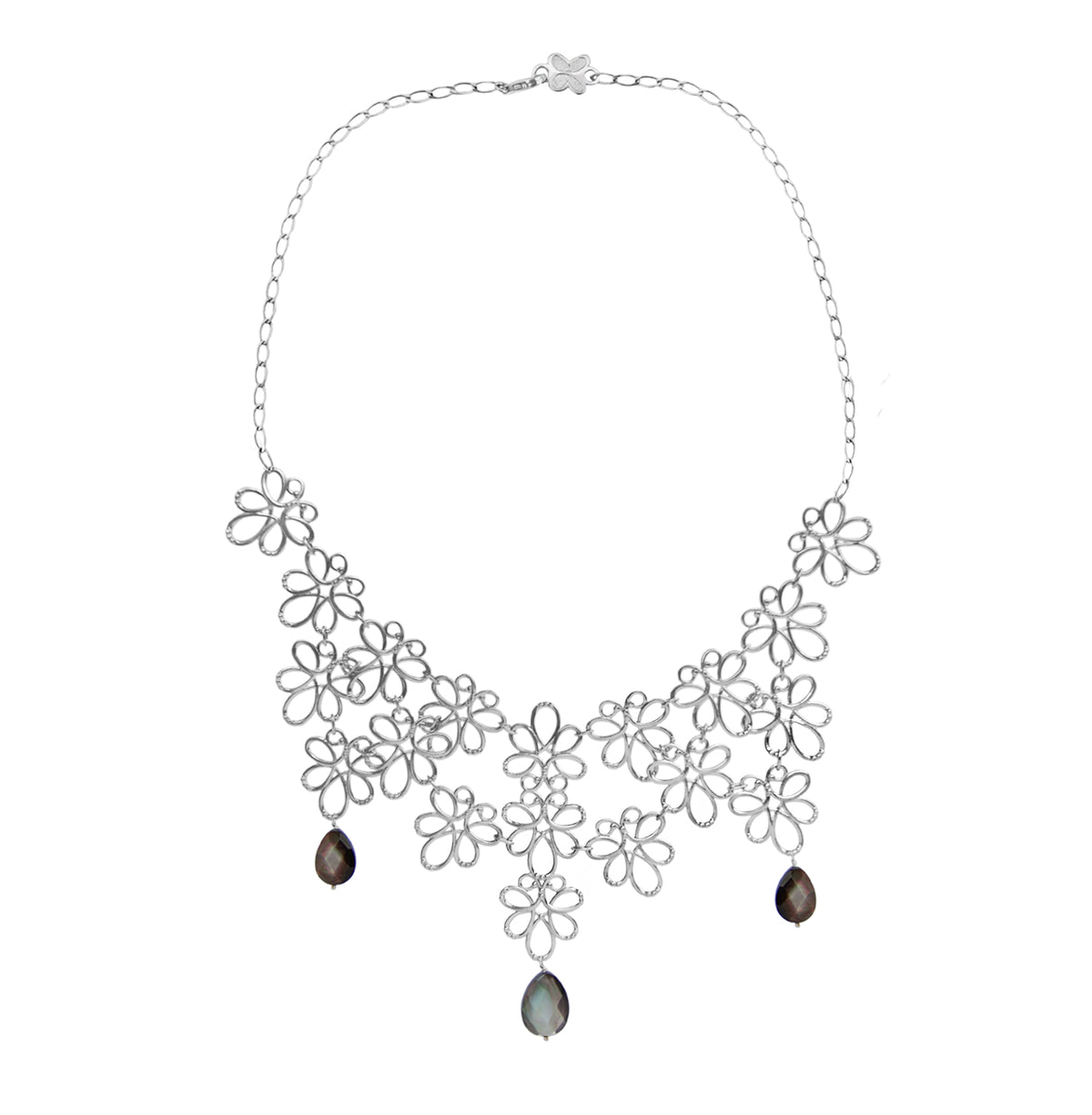 Collar Mujer Plata 925 Serenata Xl Piedras