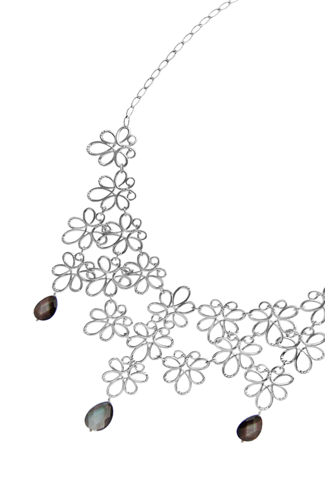 Collar Mujer Plata 925 Serenata Xl Piedras