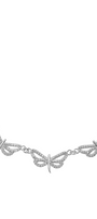 Collar Plata 925 Lucina Libélulas Con Circonias - Tanya Moss