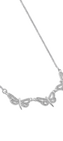 Collar Plata 925 Lucina Libélulas Con Circonias - Tanya Moss