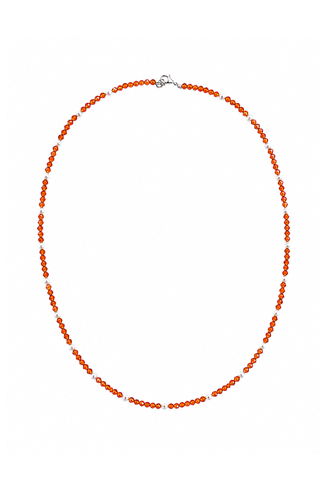 Collar Hesonita Y Perlas - Tanya Moss