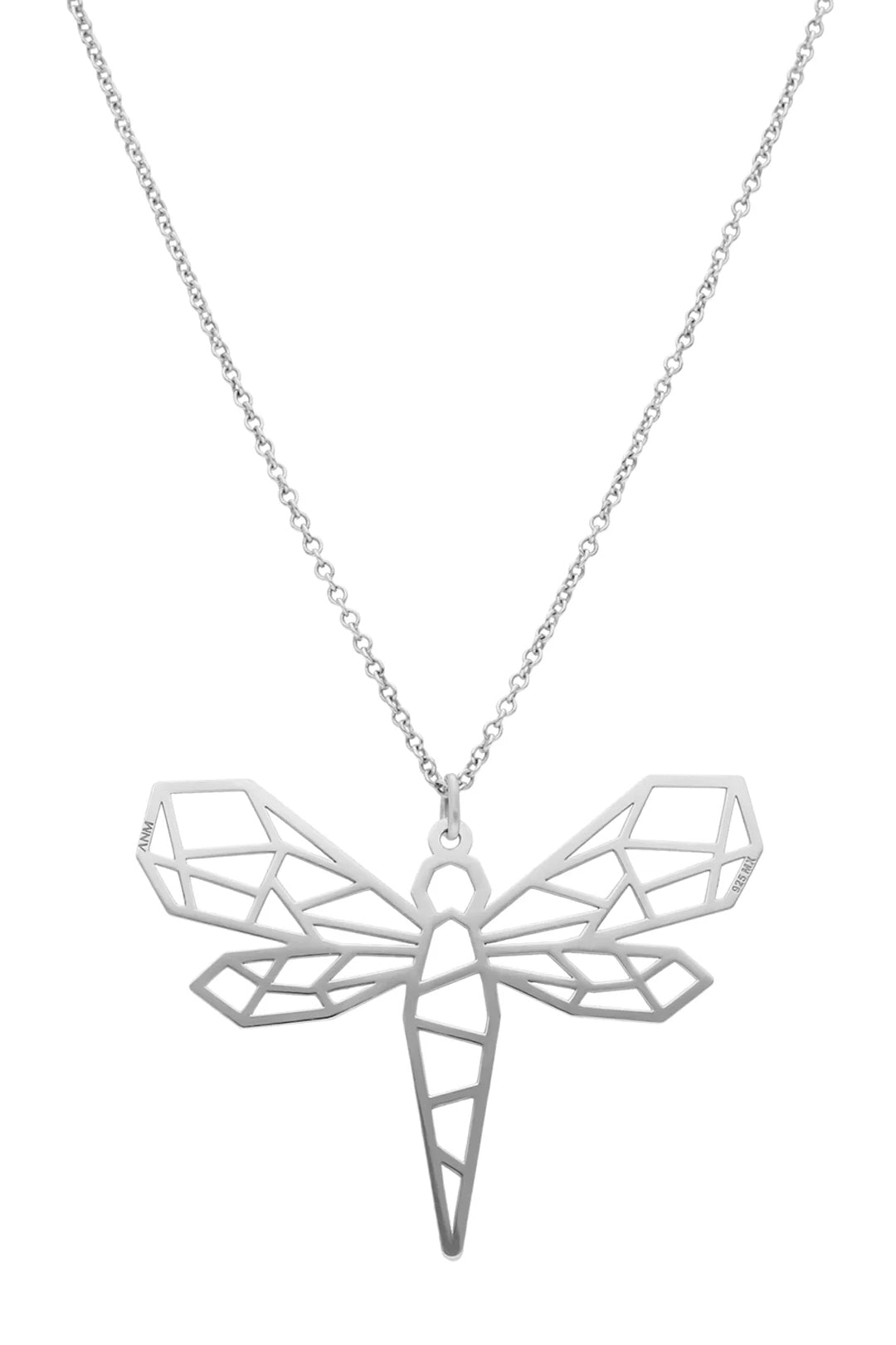 Dije Mujer Plata 925 Origami Libelula Grande Anamora por Tanya Moss - Tanya Moss