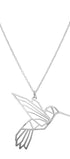 Dije Mujer Plata 925 Origami Colibrí Grande Anamora por Tanya Moss - Tanya Moss