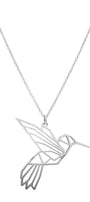 Dije Mujer Plata 925 Origami Colibrí Grande Anamora por Tanya Moss - Tanya Moss