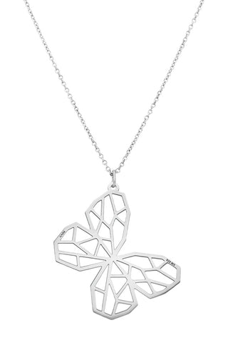 Dije Mujer Plata 925 Origami Mariposa Grande Anamora por Tanya Moss - Tanya Moss