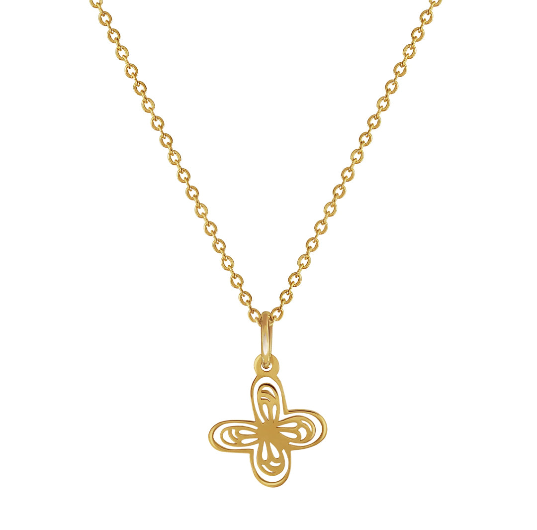 Dije Mujer Oro 14K Oro Aurora Mariposa