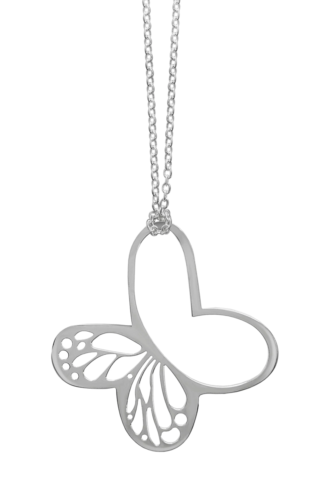 Dije Mujer Plata 925 Monarca Mariposa Grande