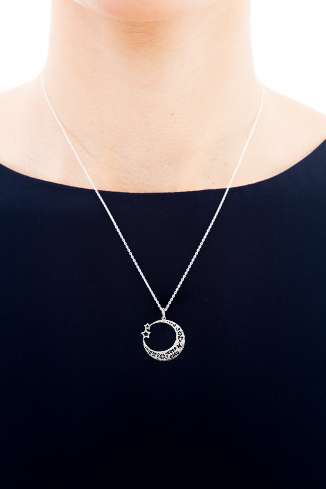 Dije Mexicanizado Luna de Plata - Tanya Moss