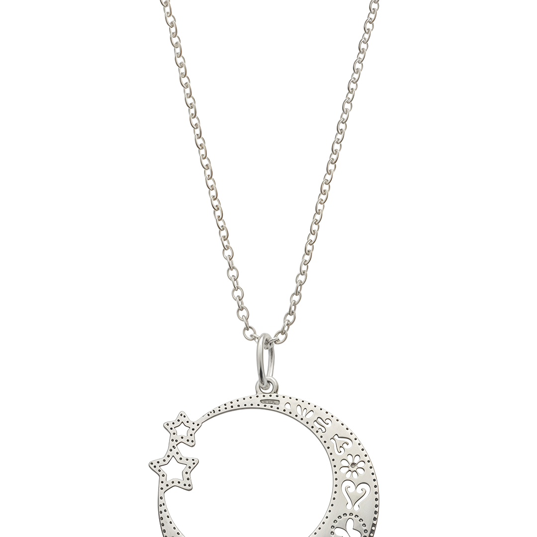 Dije Mexicanizado Luna de Plata - Tanya Moss