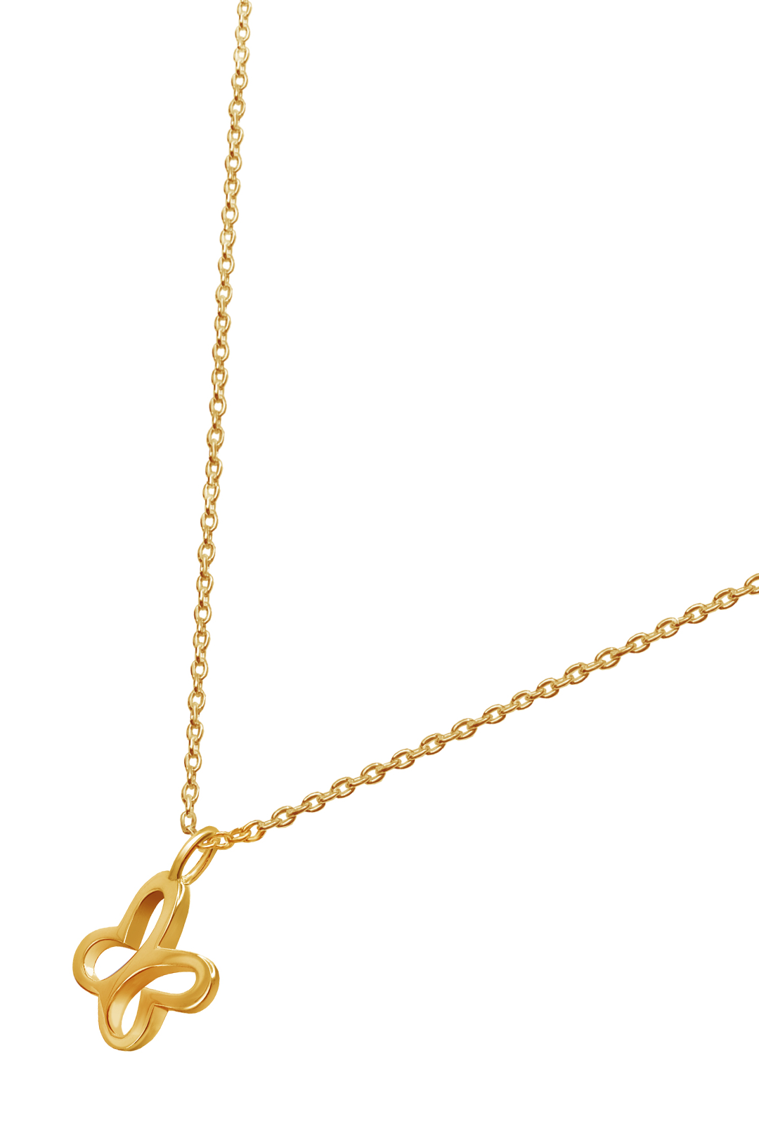 Dije Plata 925 Mariposa Mini Baño de Oro