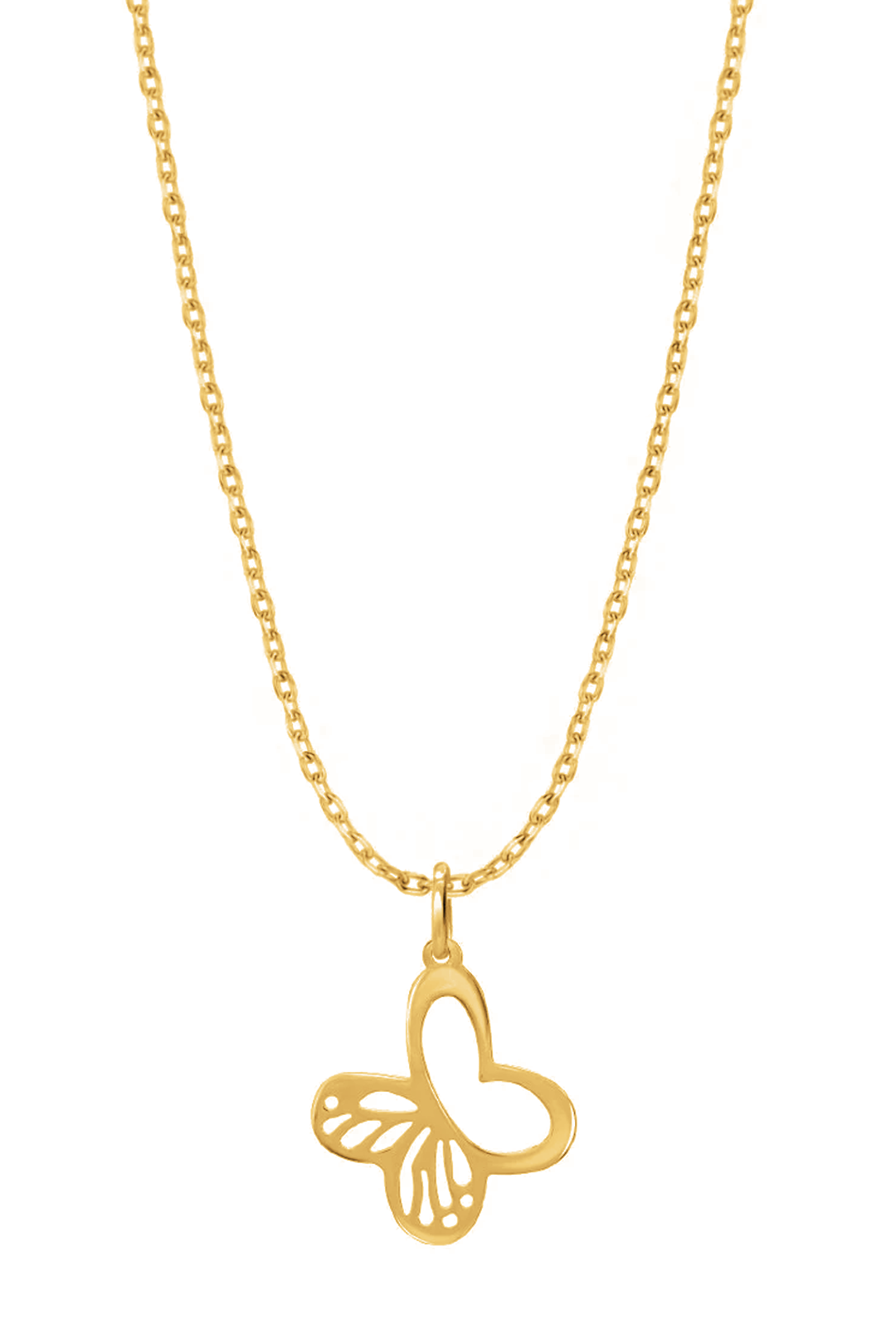 Dije Mujer Plata 925 Monarca Mariposa Mini Dorado