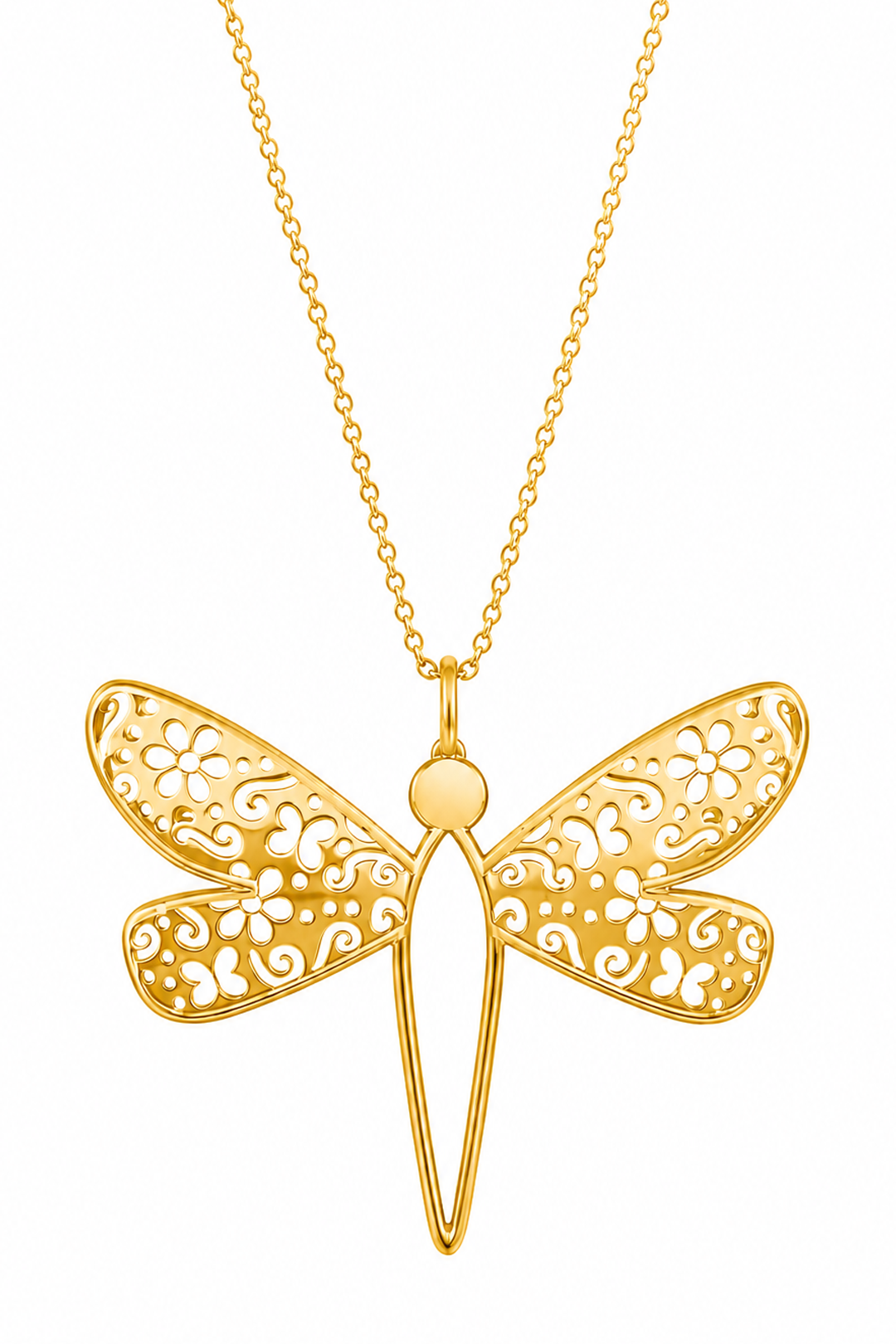 Dije Mujer Plata 925 Mexicanizado Libelula Dorado
