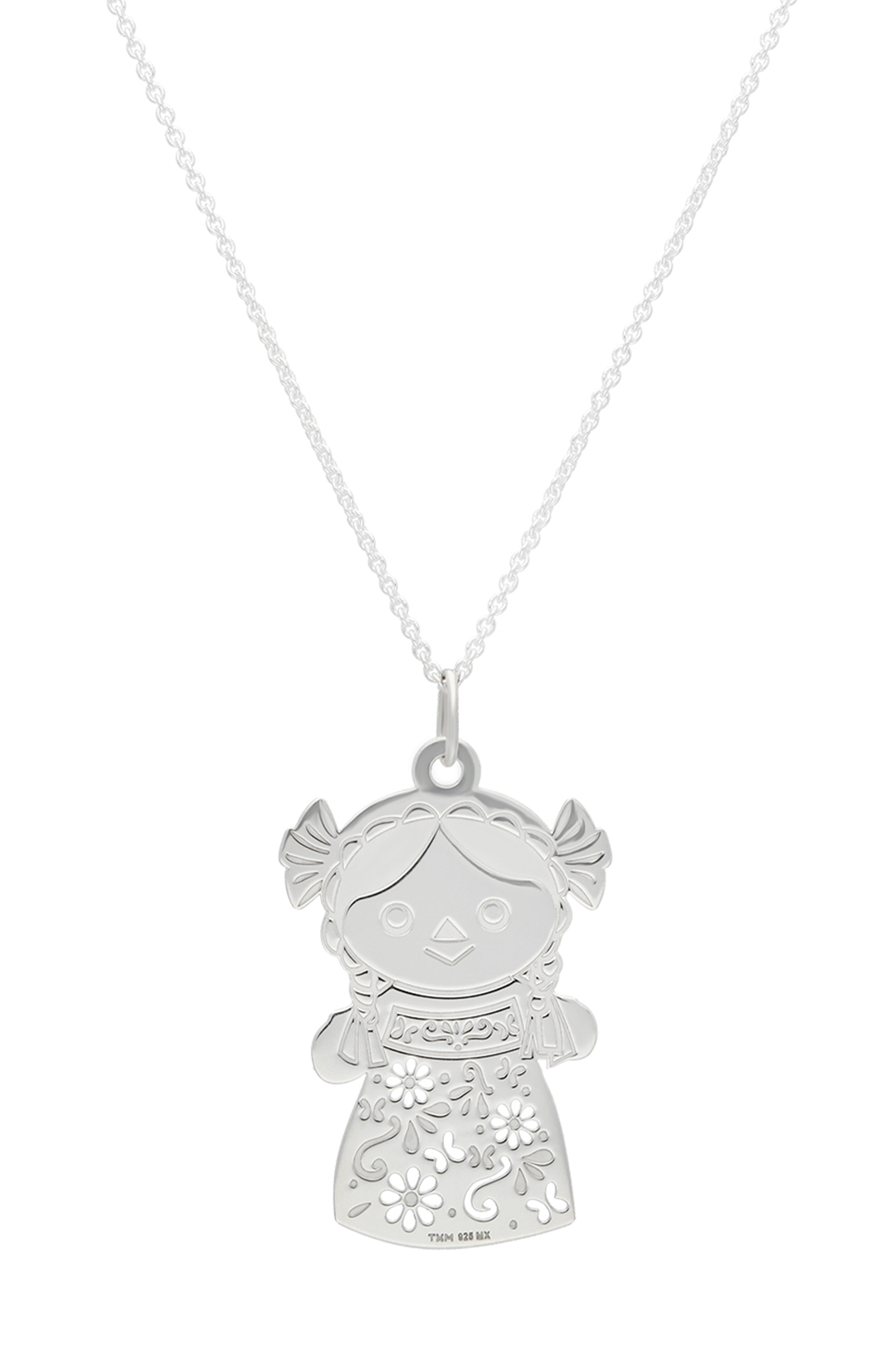 Dije Mujer Plata 925 Mexicanizado Maria Chico