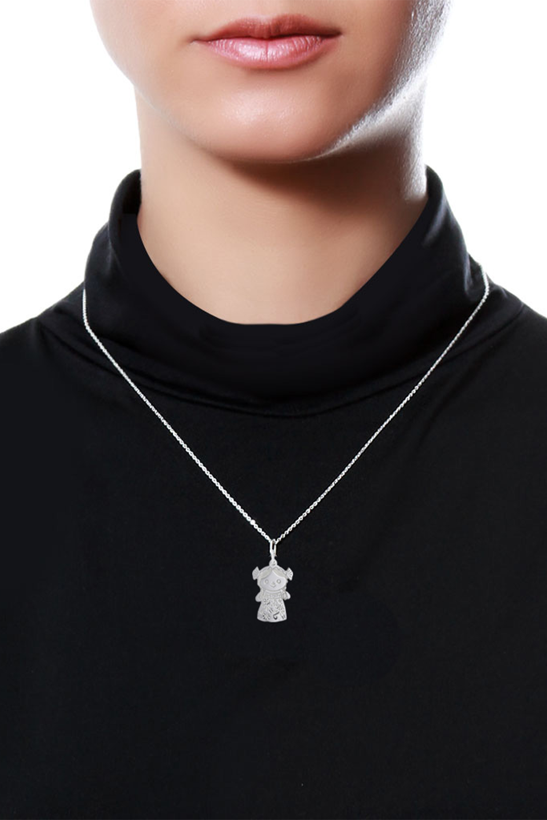 Dije Mujer Plata 925 Mexicanizado Maria Chico