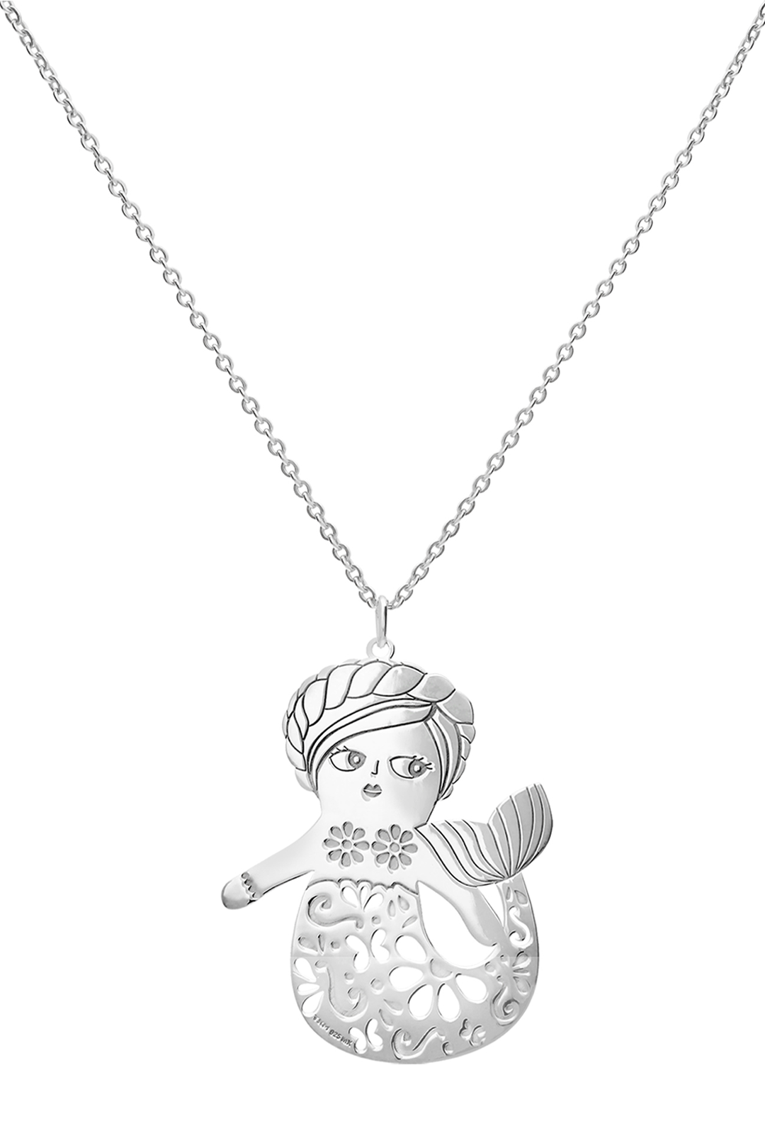 Dije Mujer Plata 925 Mexicanizado Sirena Grande - Tanya Moss