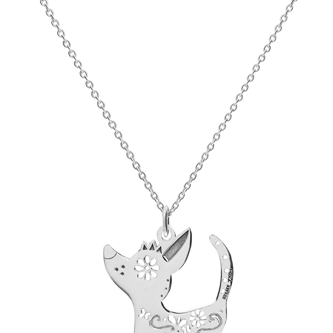 Dije Mujer Plata 925 Mexicanizado Perro