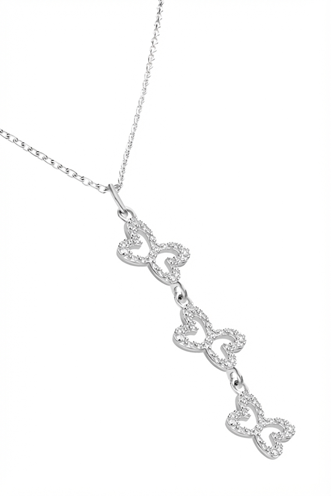 Dije Mujer Plata 925 Lucina 3 Mariposas Circonia - Tanya Moss