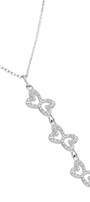 Dije Mujer Plata 925 Lucina 3 Mariposas Circonia - Tanya Moss