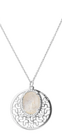 Dije Mujer Plata 925 Religioso Virgen Guadalupe Madre Perla Chico