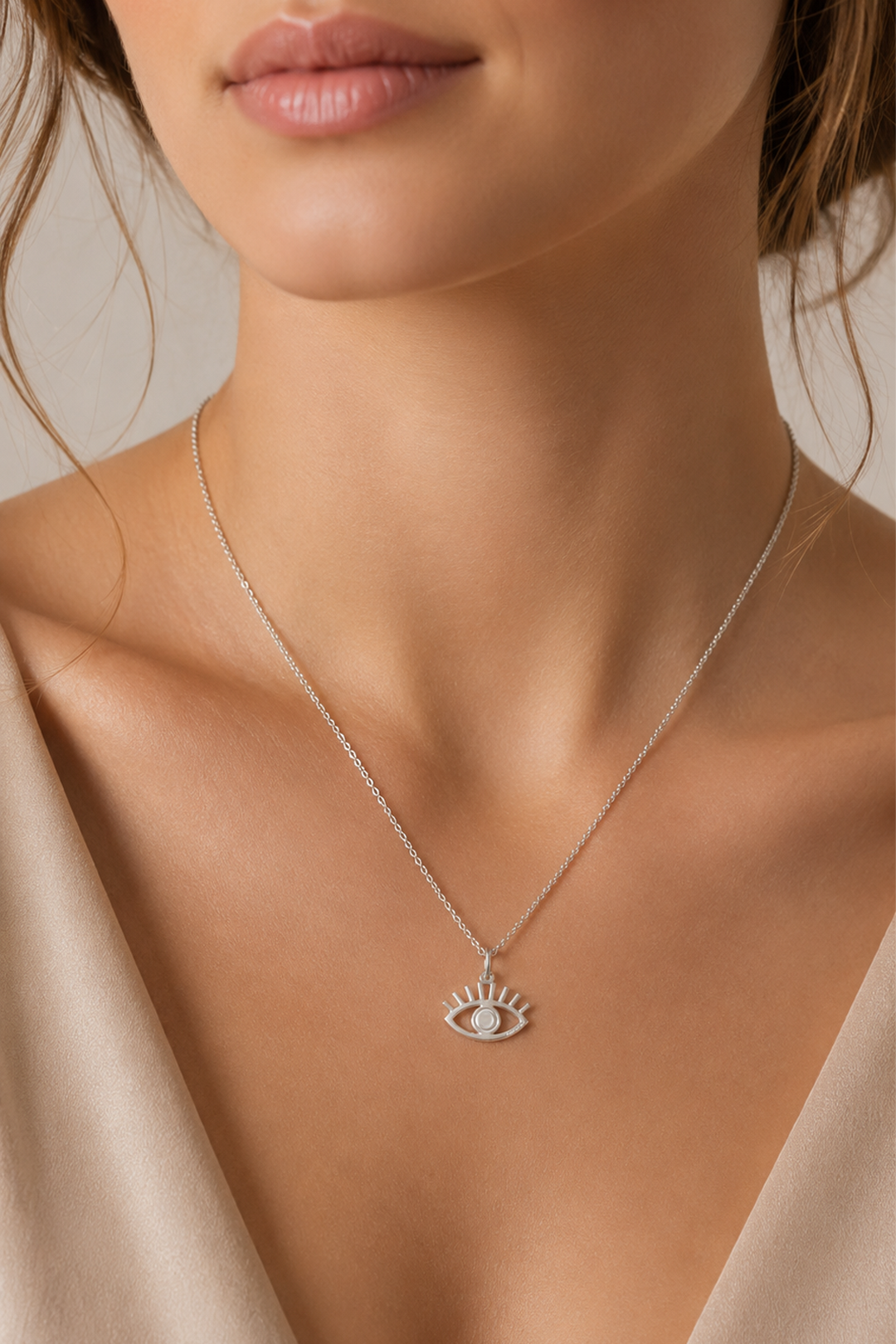 Dije Mujer Plata 925 Carisma Ojo