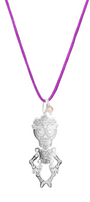Dije Mujer Plata 925 Dia Muertos Catrina Movil Hilo - Tanya Moss