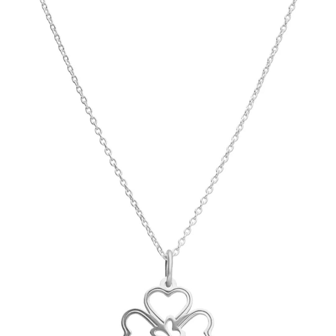 Dije Mujer Plata 925 Carisma Trebol