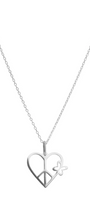 Dije Mujer Plata 925 Carisma Amor / Paz - Tanya Moss