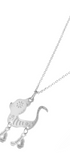 Dije Mujer Plata 925 Dia Muertos Gato Movil - Tanya Moss