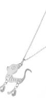 Dije Mujer Plata 925 Dia Muertos Gato Movil - Tanya Moss