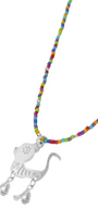 Dije Mujer Plata 925 Dia Muertos Gato Movil Cuentas - Tanya Moss