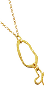 Dije Mujer Plata 925 Liberty Eslabon Mariposa Dorado - Tanya Moss