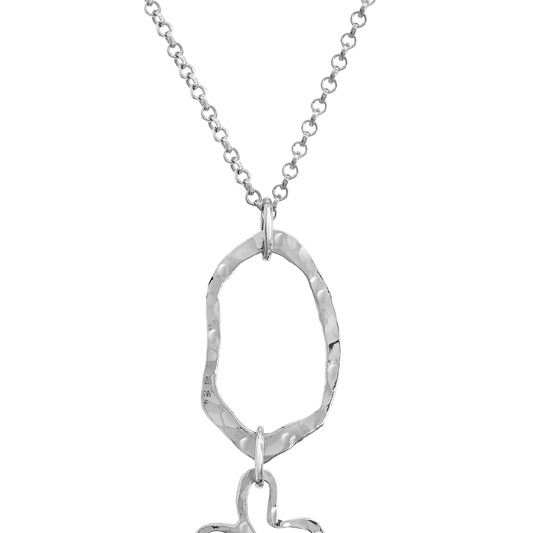 Dije Mujer Plata 925 Liberty Eslabon Mariposa