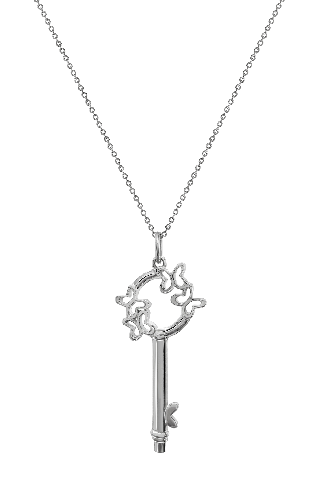 Dije Mujer Plata 925 Única Mariposas Grande