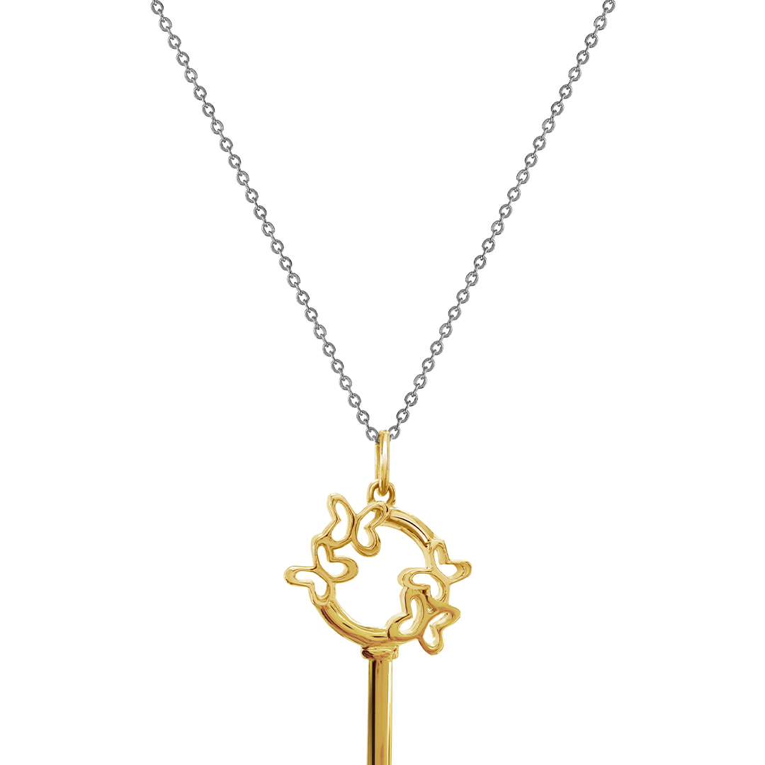 Dije Llave Libertad Dorado - Tanya Moss