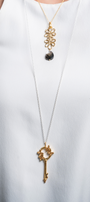 Dije Llave Libertad Dorado - Tanya Moss